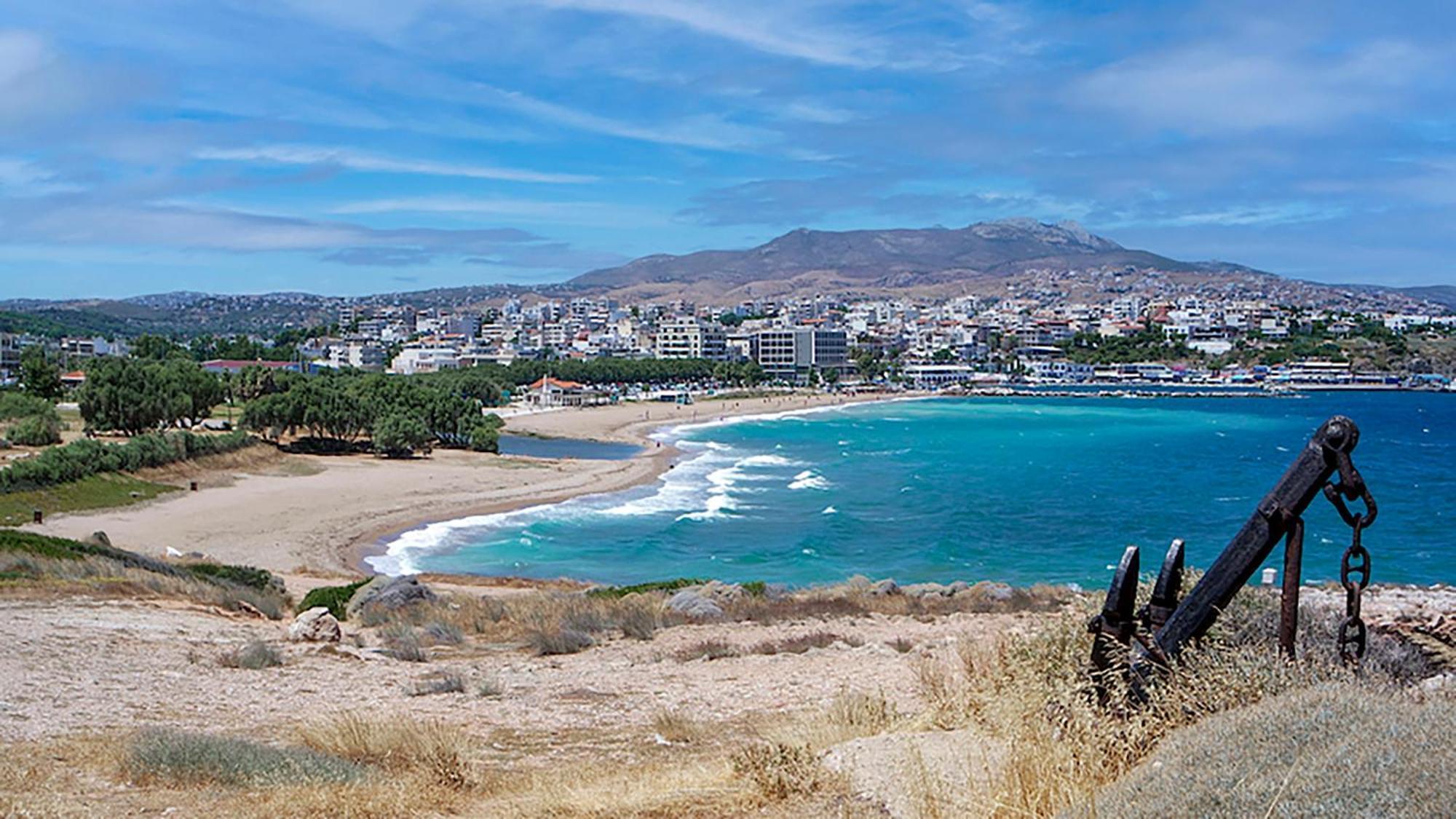 Seaside Studio Meltemi Apartment Rafina  Bagian luar foto